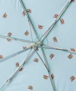 MOONBAT ポール＆ジョー アクセソワ 折りたたみ傘 ヌネット ターコイズ