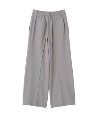 Green Parks きれシルストレートワイドパンツ Gray