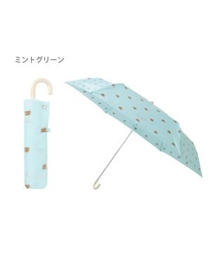 MOONBAT ポール＆ジョー アクセソワ 折りたたみ傘 ヌネット ターコイズ