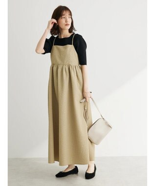 Green Parks ・ＥＬＥＮＣＡＲＥ　ＤＵＥ　フクレキャミワンピース