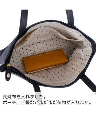 tsumori chisato CARRY ダンプティ トートバッグ 【シンプルなので通勤のビジネススタイルにも◎】 ブラック