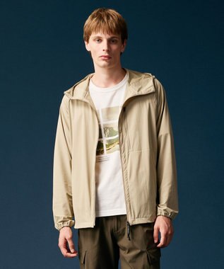 JOSEPH ABBOUD MOUNTAIN 【秋カラー/JAPANファブリック/吸水速乾】プレーティング天竺  アウトドアフォト Tシャツ ブラック系