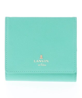 リュクサンブールカラー 内BOX二つ折り財布 / LANVIN en Bleu