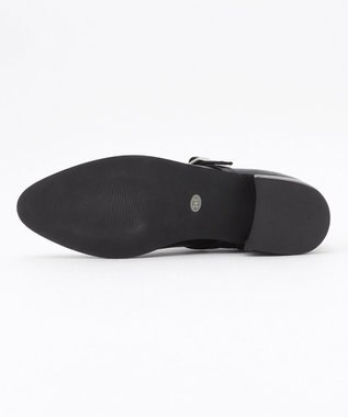 ICB ストレッチベルトショートブーツ ブラック系