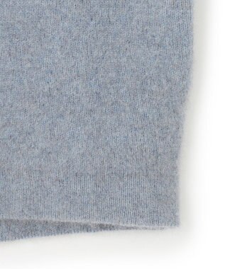 23区 S 【見上愛さん着用】ラクーンブレンドダブルフェイス ニット アウター スカイブルー系