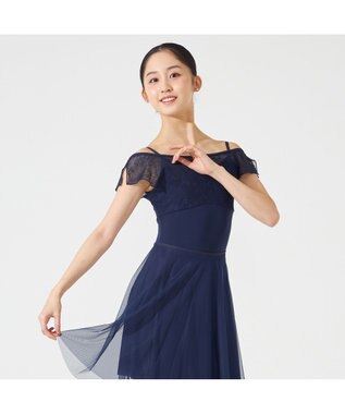 Chacott レオタード ネイビー