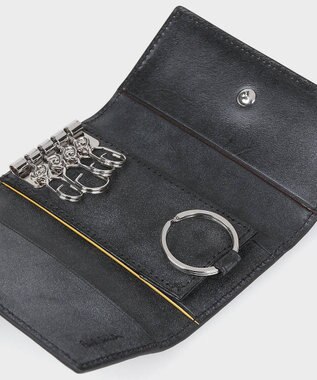 Paul Smith ワックスレザー キーケース ブラック