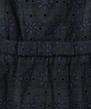 TOCCA PEONIA ドレス ブラック×ネイビー系