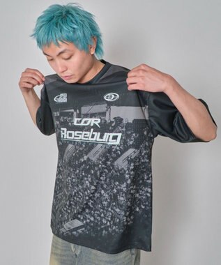 WEGO 【ユニセックス着用/MLサイズ展開】フォトゲームグラフィックT（SS） ブラック