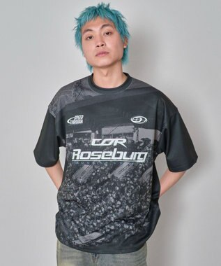 WEGO 【ユニセックス着用/MLサイズ展開】フォトゲームグラフィックT（SS） ブラック