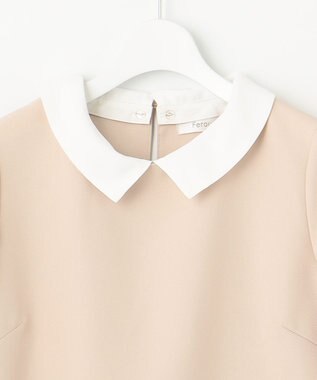 Feroux 【洗える】2WAY 美シルエット セットアップ ベージュ系