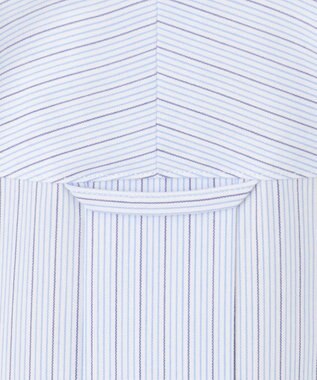 J.PRESS MEN 【PREMIUM PLEATS / 形態安定】BROADジャーミンストライプシャツ / レギュラー サックスブルー系1