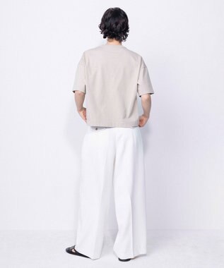 NAVE 【ReNAVE・洗える/接触冷感/UVケア】ファンクションＴシャツ ベージュ系