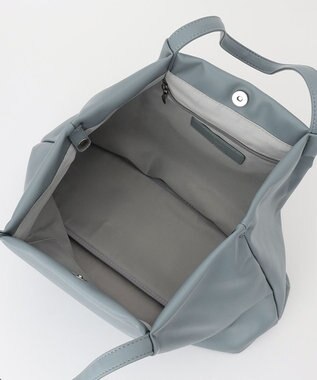 UNBILLION Otias スムースタイプ合皮トートバッグ サックスブルー