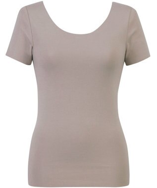 Wing あったかインナー 綿100％(肌側) アウターにひびきにくい ムレにくい 【綿の贅沢 ここちフラット】 3分袖 半袖 秋 冬 EL4372 ウイング／ワコール