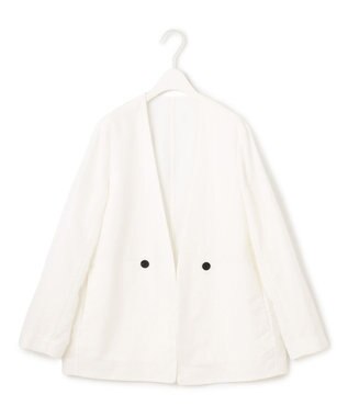 ICB 【一部カラーのみ接触冷感・洗える】UnleashLite ノーカラージャケット オフホワイト系