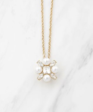 TOCCA PEARL BIJOUX SET BROOCHNECKLACE 3WAYブローチネックレス ゴールド系