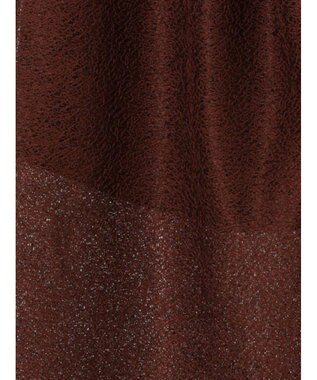 Te chichi クレープメッシュストレートパンツ（セットアップ可） ブラウン