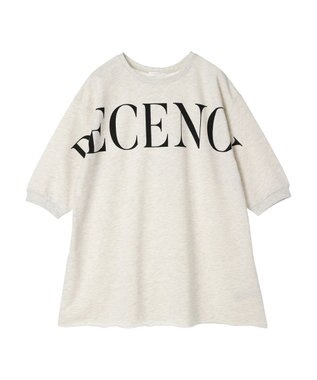 Green Parks ミニ裏毛ＢＩＧロゴチュニック Oatmeal