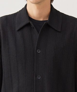 UNFILO MENS ラッセルシャツ【ギフトにもおすすめ】 ブラック