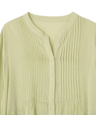 CRAFT STANDARD BOUTIQUE ヴィンテージボイルワンピース/羽織 Lime Green