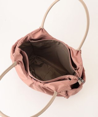 Y'SACCS 【Y’SACCS vous et】シャーリングトート ピンクベージュ