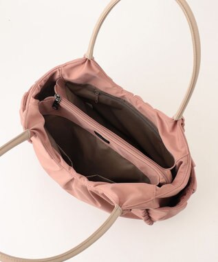 Y'SACCS 【Y’SACCS vous et】シャーリングトート ピンクベージュ