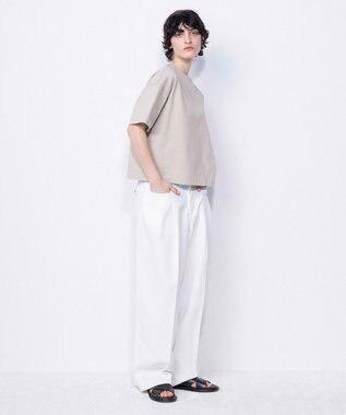 NAVE 【ReNAVE・洗える/接触冷感/UVケア】ファンクションＴシャツ ベージュ系