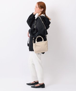 ACE BAGS & LUGGAGE W&.Day/Night ルノ ナイロントート ミニサイズ 15581 ダブルアンドデイナイト アイボリー