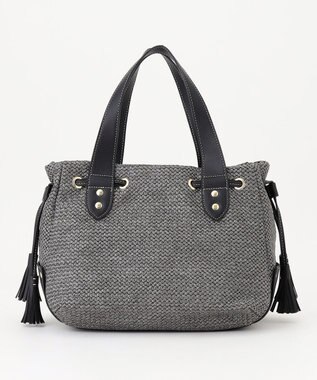 LA BAGAGERIE サイドタッセルサマートート　Mサイズ グレー