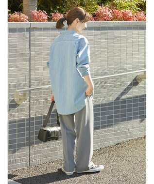 AMERICAN HOLIC Ｗポケットデニムシャツ Indigo