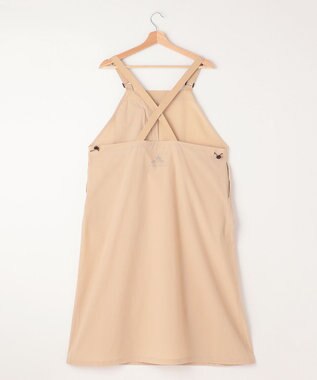 SHARE PARK LADIES 【撥水・UVカット・ストレッチ・軽量 】ナイロンジャンパースカート（S・Mサイズ） ベージュ系