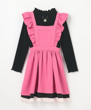 ANY KIDS 【カードキャプターさくら×any FAM】コスチューム風セット (クロウカード編) ピンク