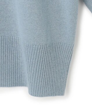 J.PRESS YORK STREET 【WOMEN】ベーシックハイゲージニット サックスブルー系
