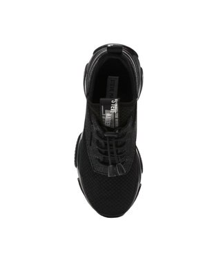 STEVE MADDEN MATCH-RE ストーンスポーティースニーカー ブラックブラック