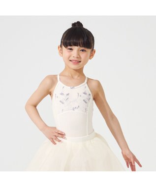 Chacott キャミソールレオタード オフホワイト