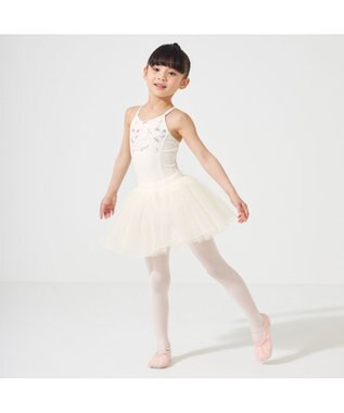 Chacott キャミソールレオタード オフホワイト