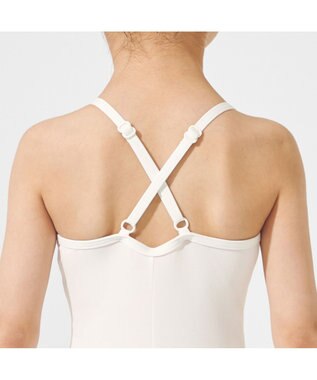 Chacott キャミソールレオタード オフホワイト