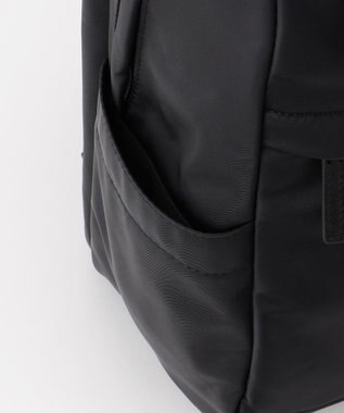 LA BAGAGERIE 【maison vert】 【多収納】タックポケットリュック ブラック