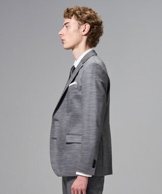 JOSEPH HOMME スプリングウールジャージー ジャケット ライトグレー系