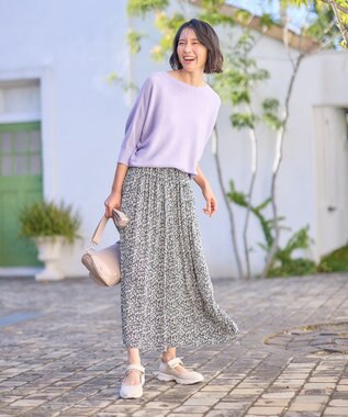 ANY ベルクロライトスニーカー ライトベージュ