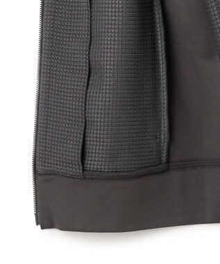 JOSEPH HOMME 【オリジナル素材 】ライトタックジャージー   ジップアップフーディー グレー系