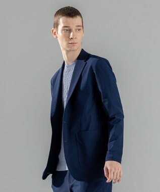 JOSEPH HOMME ＜新色追加＞新素材【抜群の通気性/360度ストレッチ】エアトールストレッチ パッチポケットジャケット ネイビー系