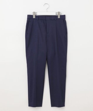 自由区 L 【接触冷感・撥水防汚加工】COOLMAX テーパードパンツ ブルー系