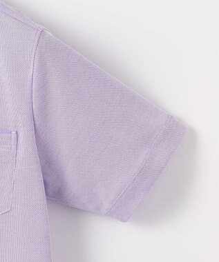 JOSEPH ABBOUD 【愛されて20年！オーガニックコットン使用】ダディ ポロシャツ ライラック系