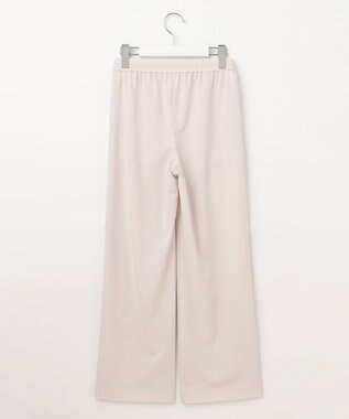 23区 【洗える】2WAYストレッチツイル ワイドパンツ ベージュ系