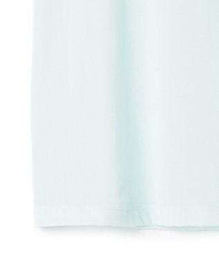 ICB 【洗える】 パウダリーチュール ハイネックトップス クリアサックス系