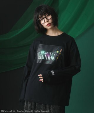 Green Parks ■ＷＩＣＫＥＤ　グラフィックロンＴ Black