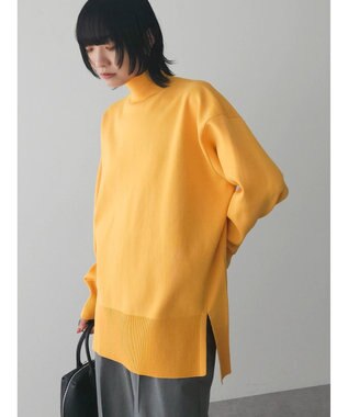 Green Parks かるい　ニットチュニック Yellow