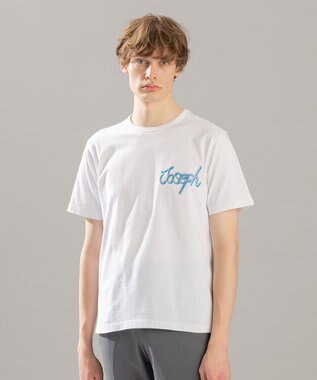 JOSEPH HOMME ロゴタイププリント  Tシャツ ホワイト系3